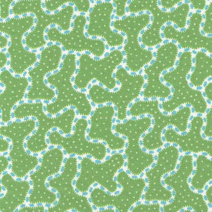 Parnham Fabric by Titley & Marr in Grass