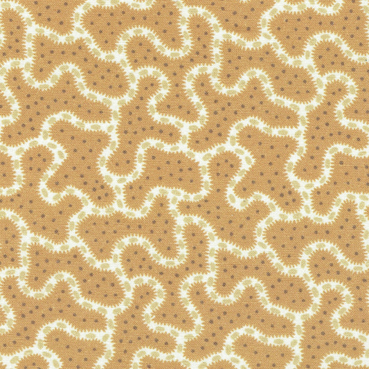 Parnham Fabric by Titley & Marr in Amber