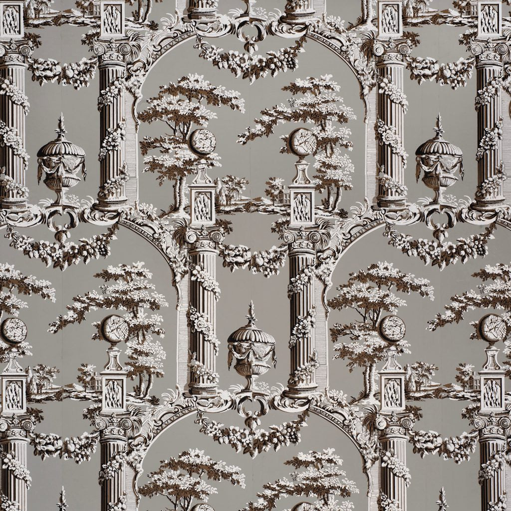 Parson Smith Pillar and Arch Wallpaper by Adelphi Paper Hangings in Colorway A