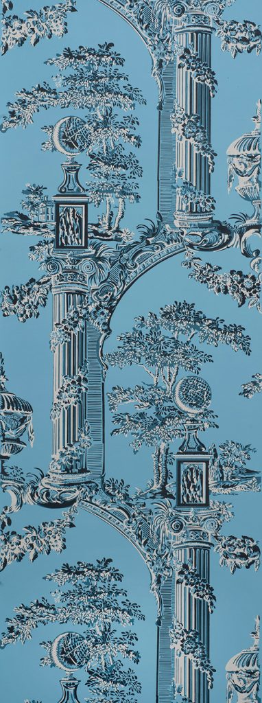 Parson Smith Pillar and Arch Wallpaper by Adelphi Paper Hangings in Colorway B