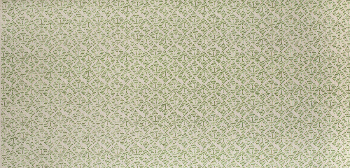Patmos Fabric by Carolina Irving in Parsley