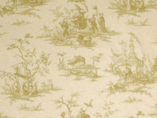 Pavilion Fabric by Titley & Marr in Olive