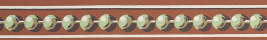 Pearl Border by Adelphi Paper Hangings in Original
