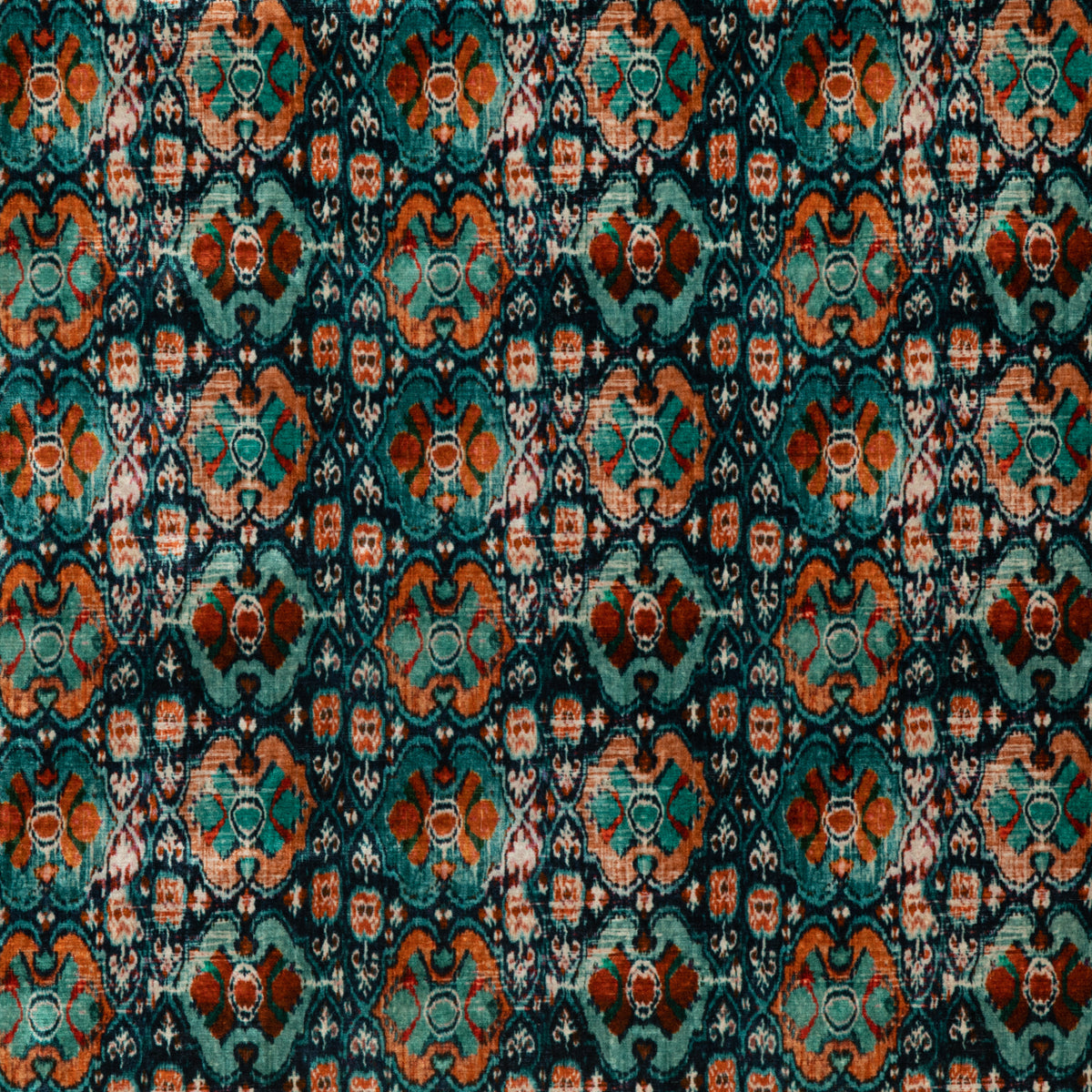 Petropolis Fabric by G P & J Baker in Teal
