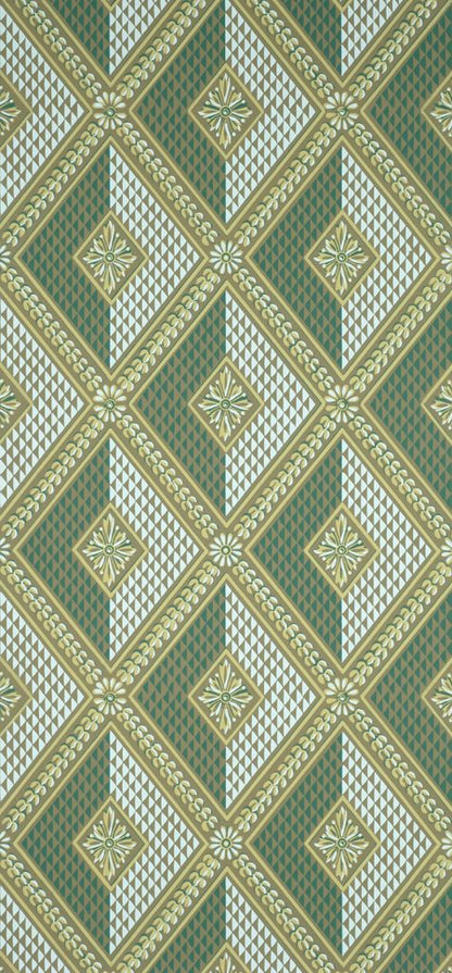 Philadelphia Harlequin Wallpaper by Adelphi Paper Hangings in Colorway C