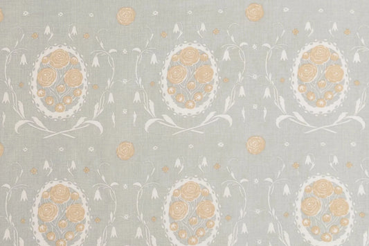 Pivoine Fabric by Alice Sergeant in Drizzle