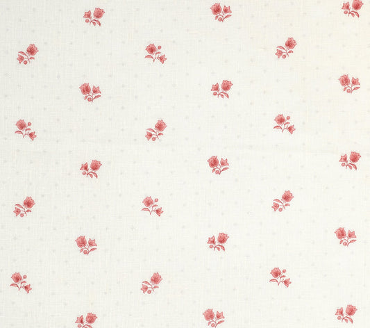 Polonaise Fabric by Décors Barbares in Red