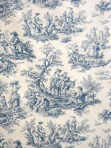 Provence Fabric by Titley & Marr in Cornflower