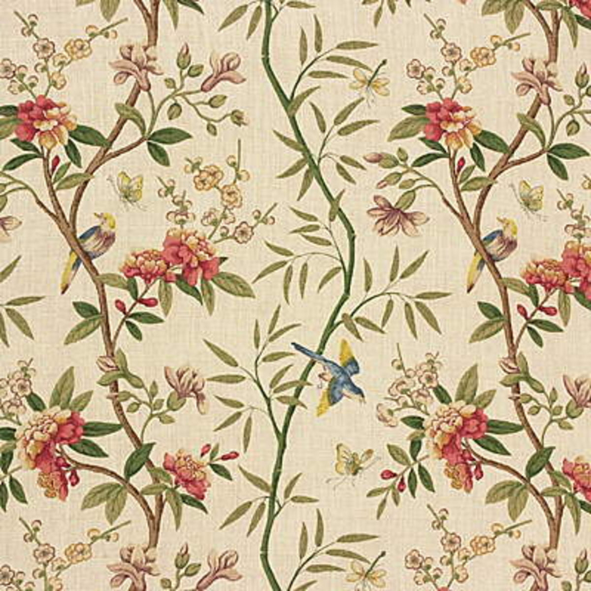 Peony & Blossom - Sage/Beige