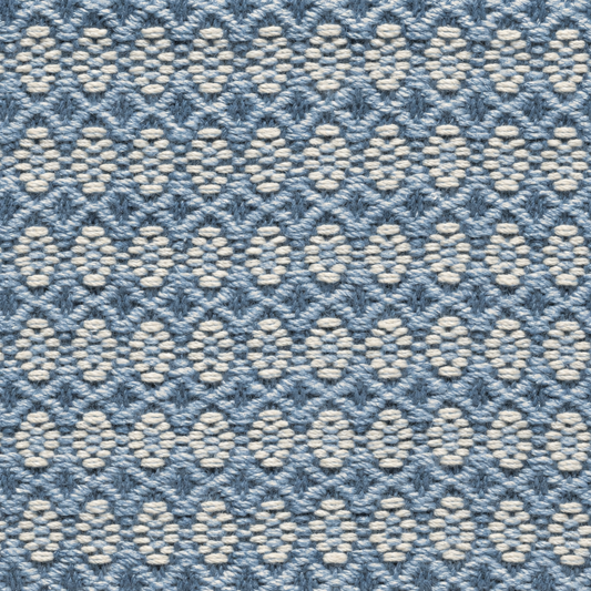 TRH-R59 rug in Flax / Ivory / Weathered Blue