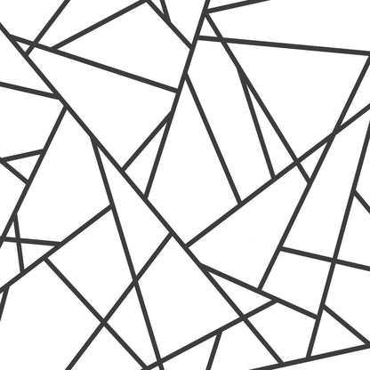 Fracture Geometric Peel & Stick Wallpaper