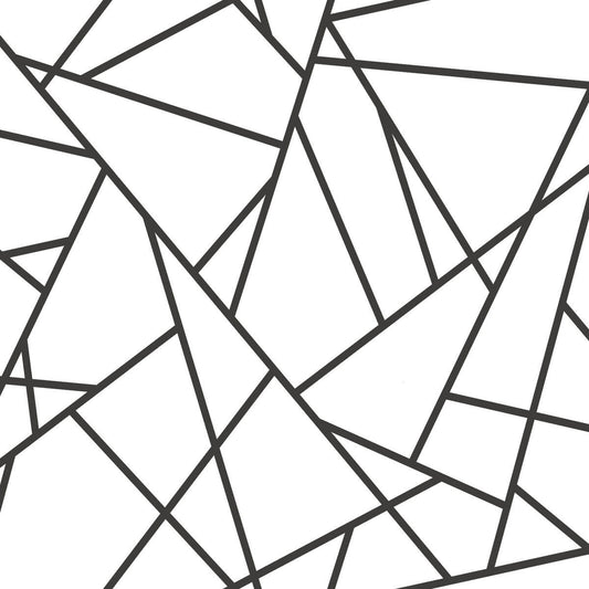 Fracture Geometric Peel & Stick Wallpaper
