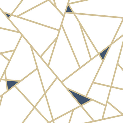 Fracture Geometric Peel & Stick Wallpaper