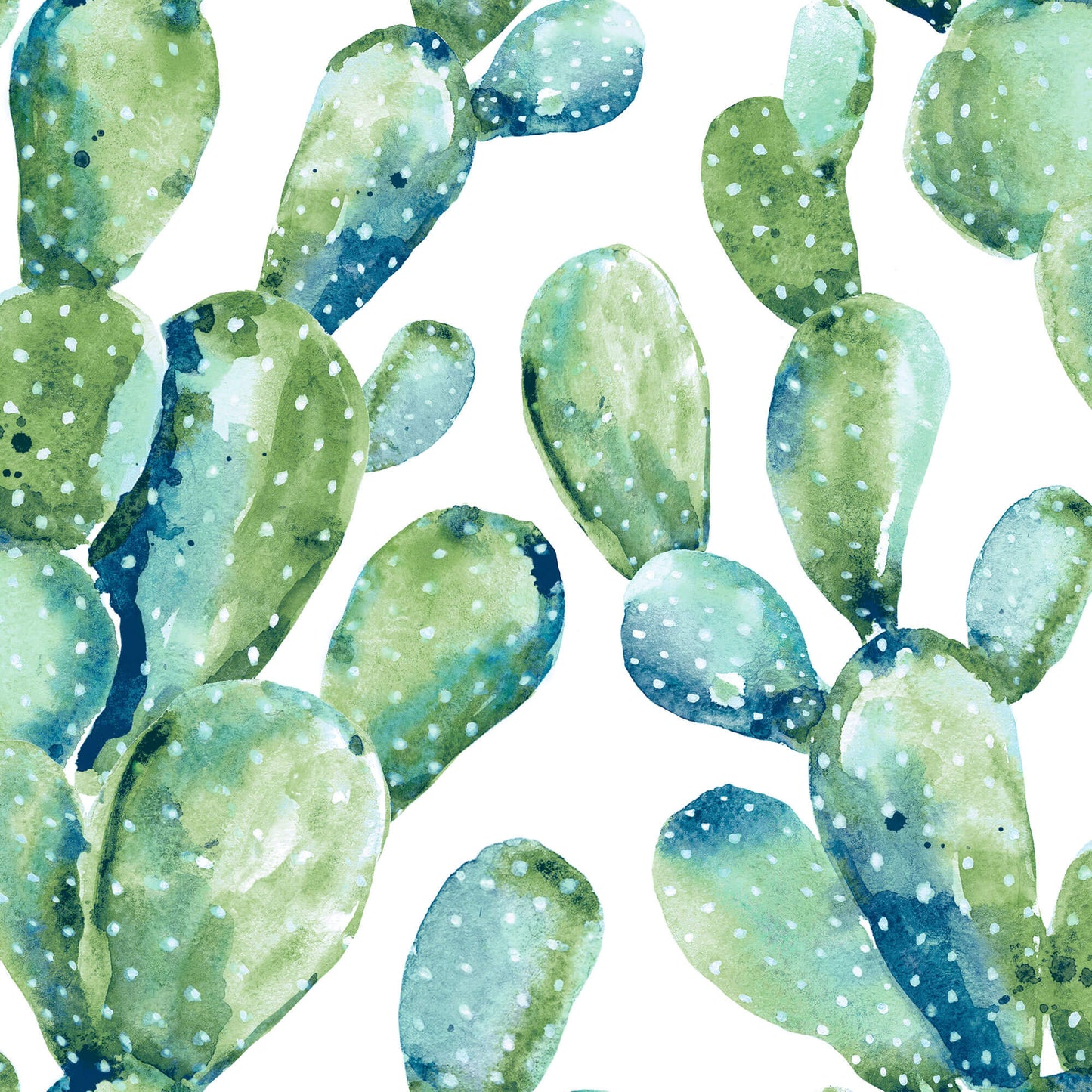 Prickly Pear Cactus Peel & Stick Wallpaper