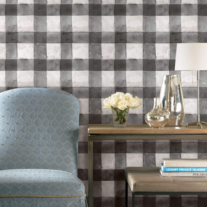 Buffalo Plaid Peel & Stick Wallpaper