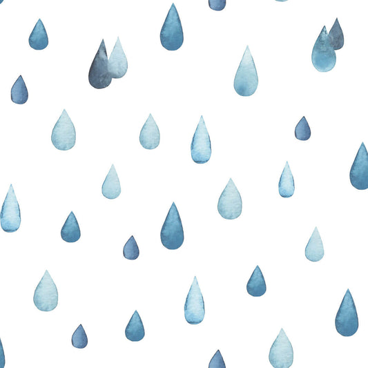 Raindrops Peel & Stick Wallpaper