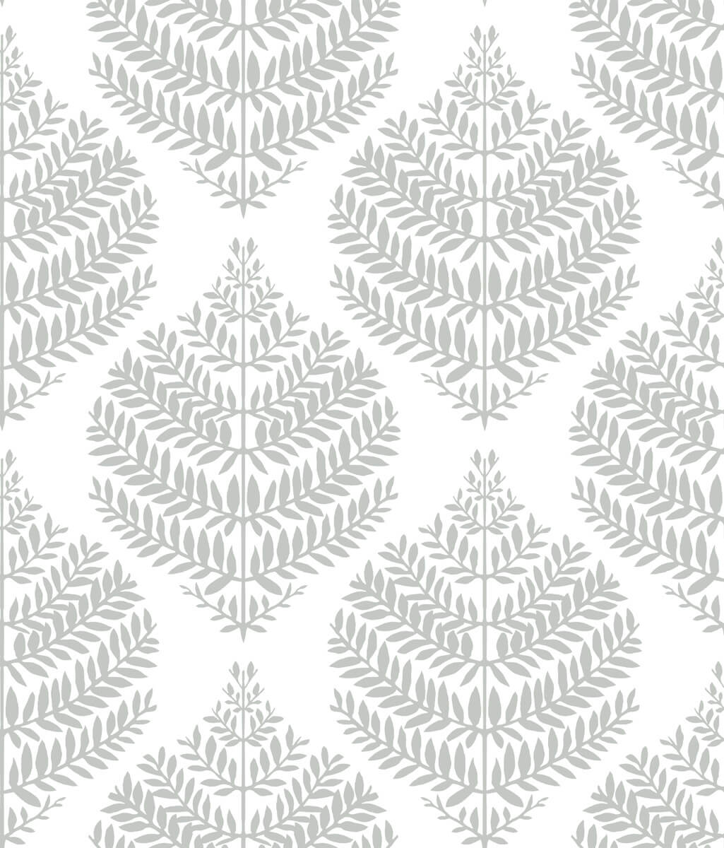 Hygge Fern Damask Peel & Stick Wallpaper
