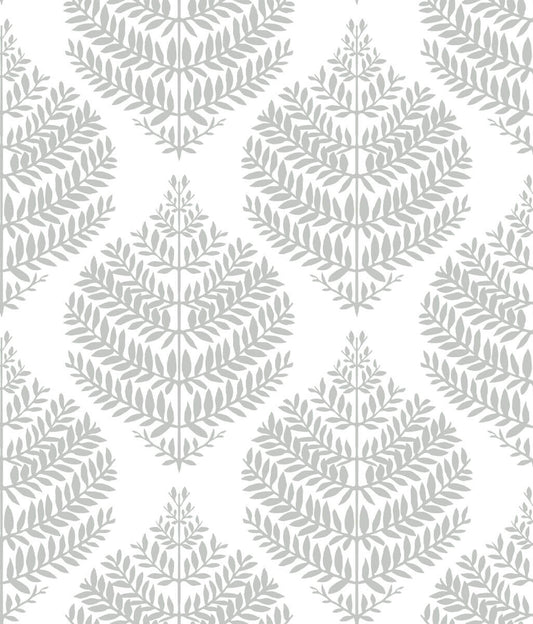Hygge Fern Damask Peel & Stick Wallpaper