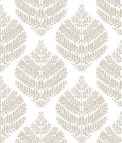 Hygge Fern Damask Peel & Stick Wallpaper