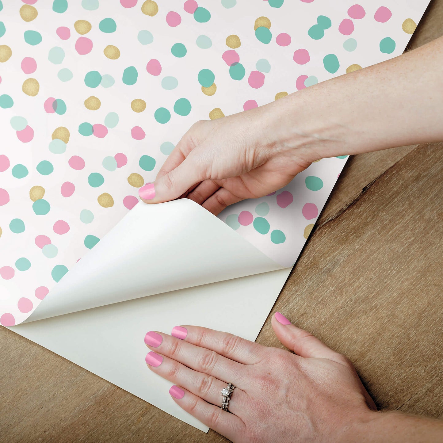 Confetti Dots Peel & Stick Wallpaper