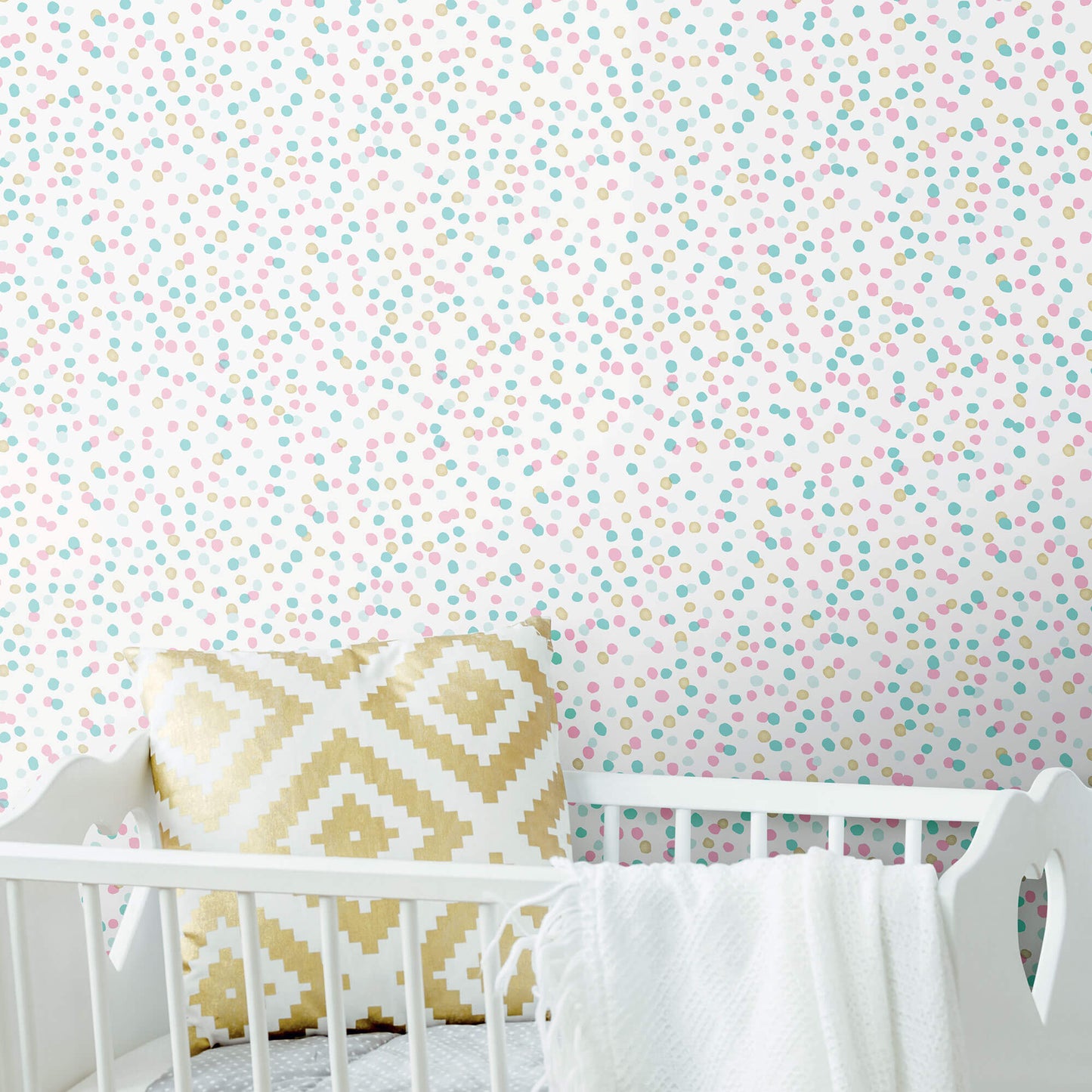 Confetti Dots Peel & Stick Wallpaper