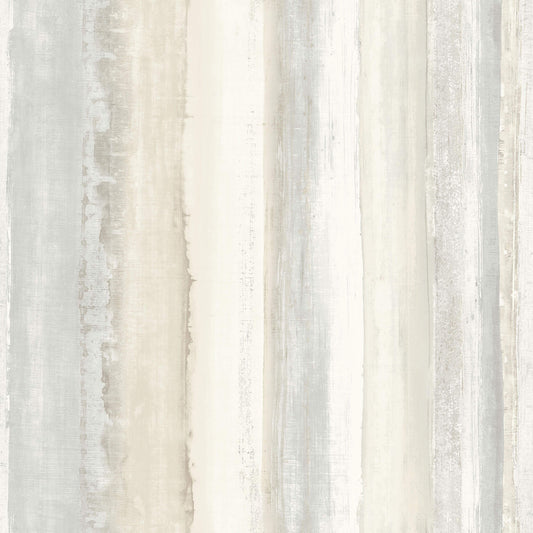 Watercolor Stripes Peel & Stick Wallpaper