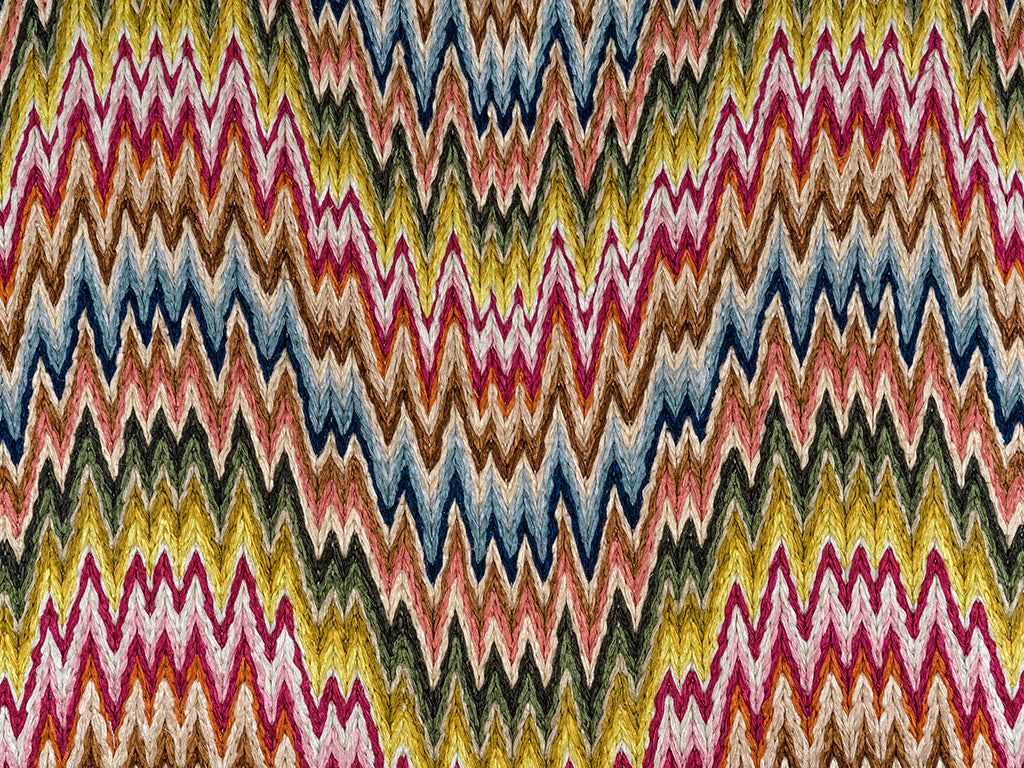 Rouen (flame stitch) – thick thread Multi