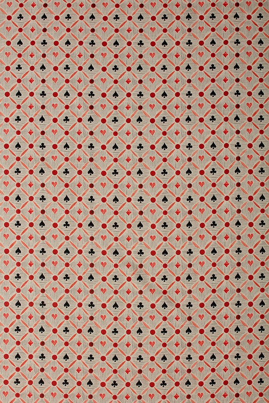 Rouen Fabric by James Malone in Rouge (02)