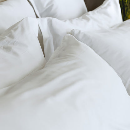 Classic Euro Sham - In White