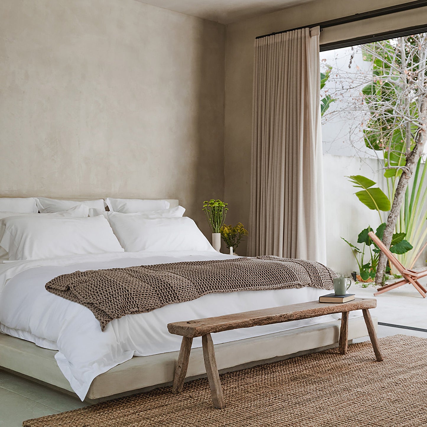Classic Sheet Set - In White - Cal King