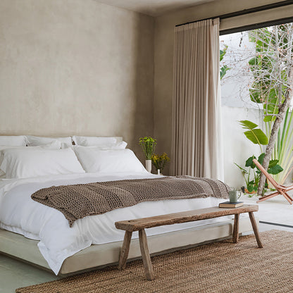 Classic Sheet Set - In White - Cal King