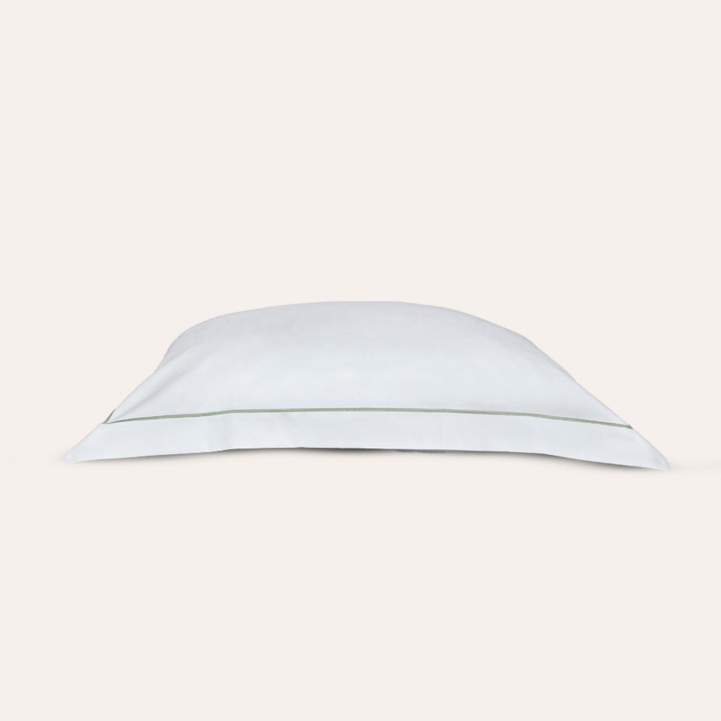 Serene Euro Sham - with Stitch in Sage