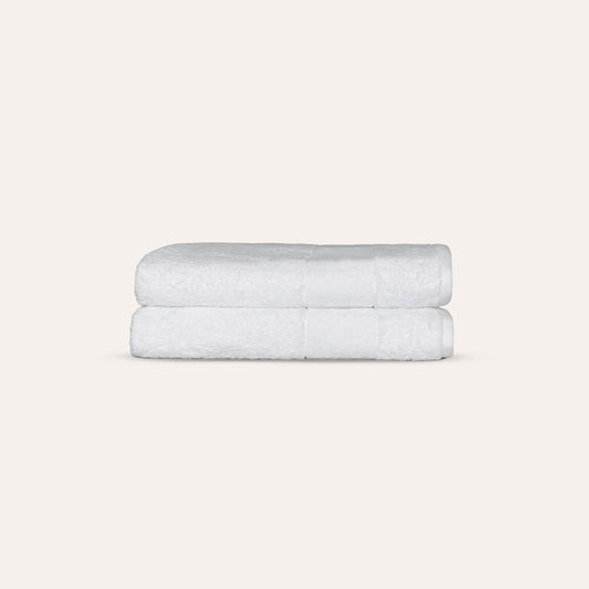 Ritual Bath Towels Pair in White