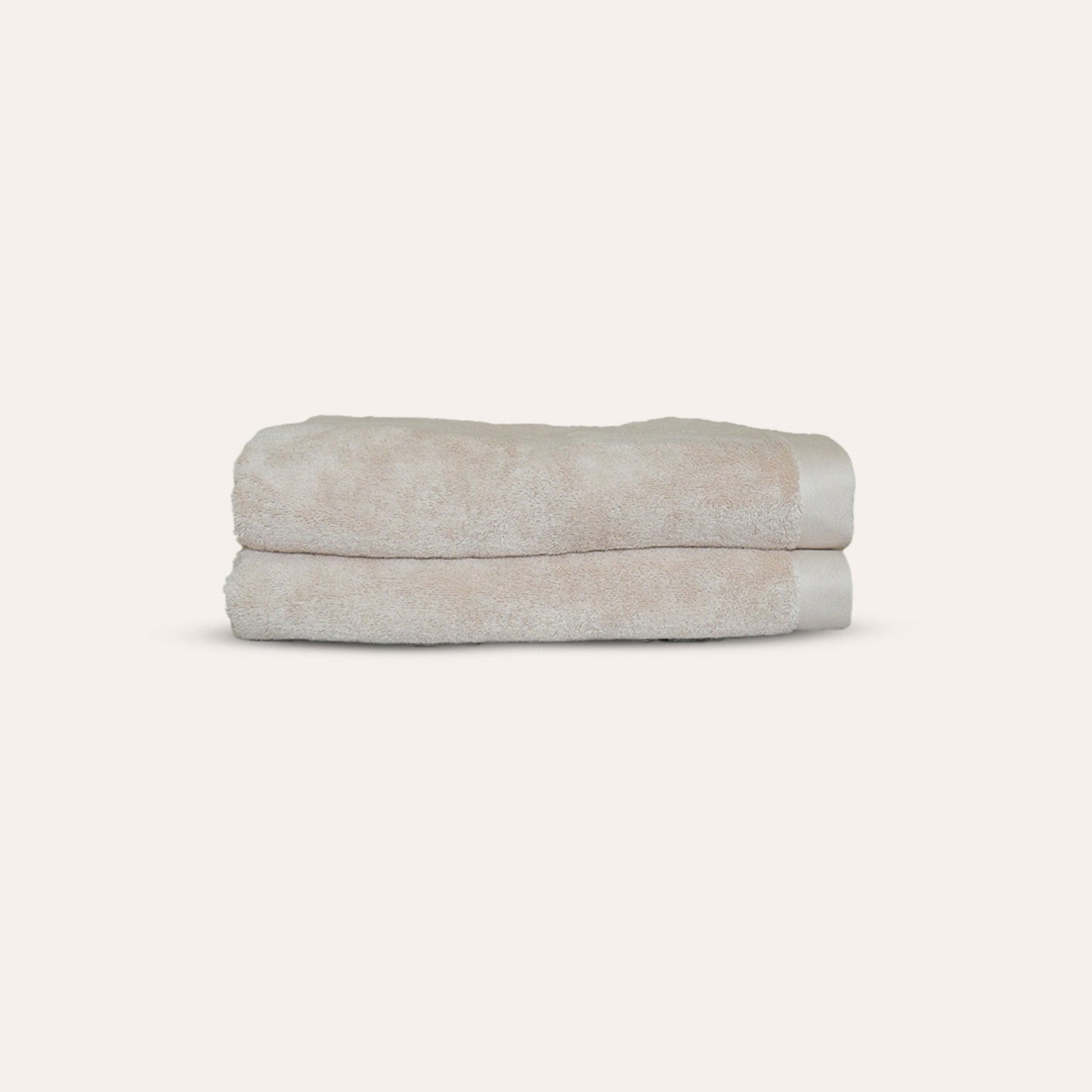 Oasis Bath Sheets Pair in Flax