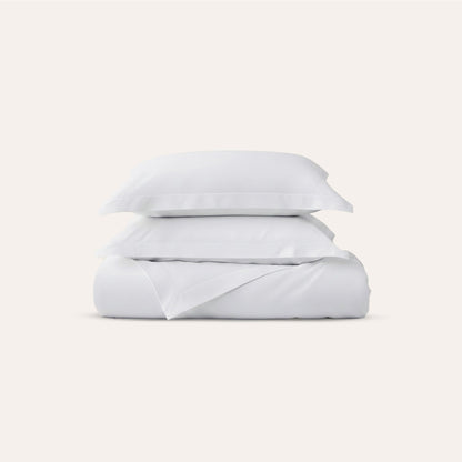Classic Duvet Cover Set - in White - Twin XL
