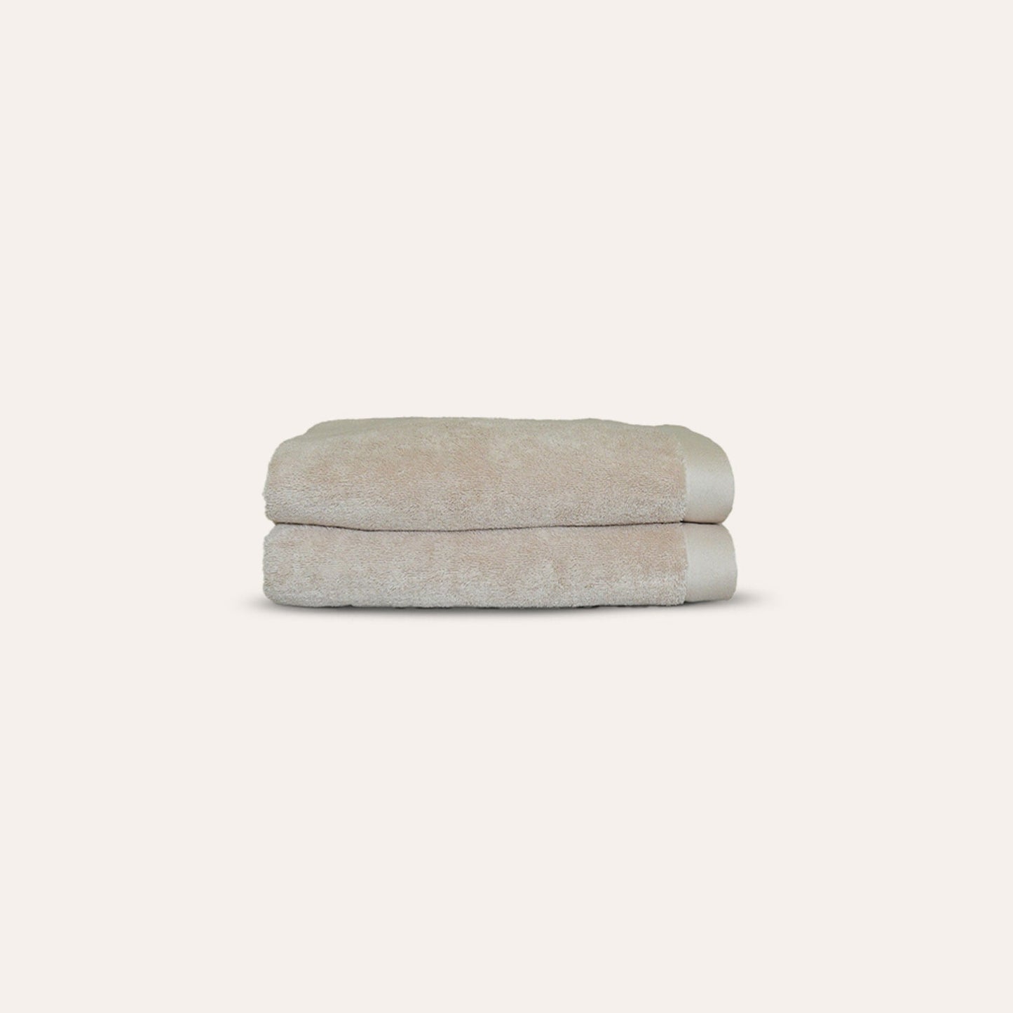 Oasis Hand Towels Pair in Flax