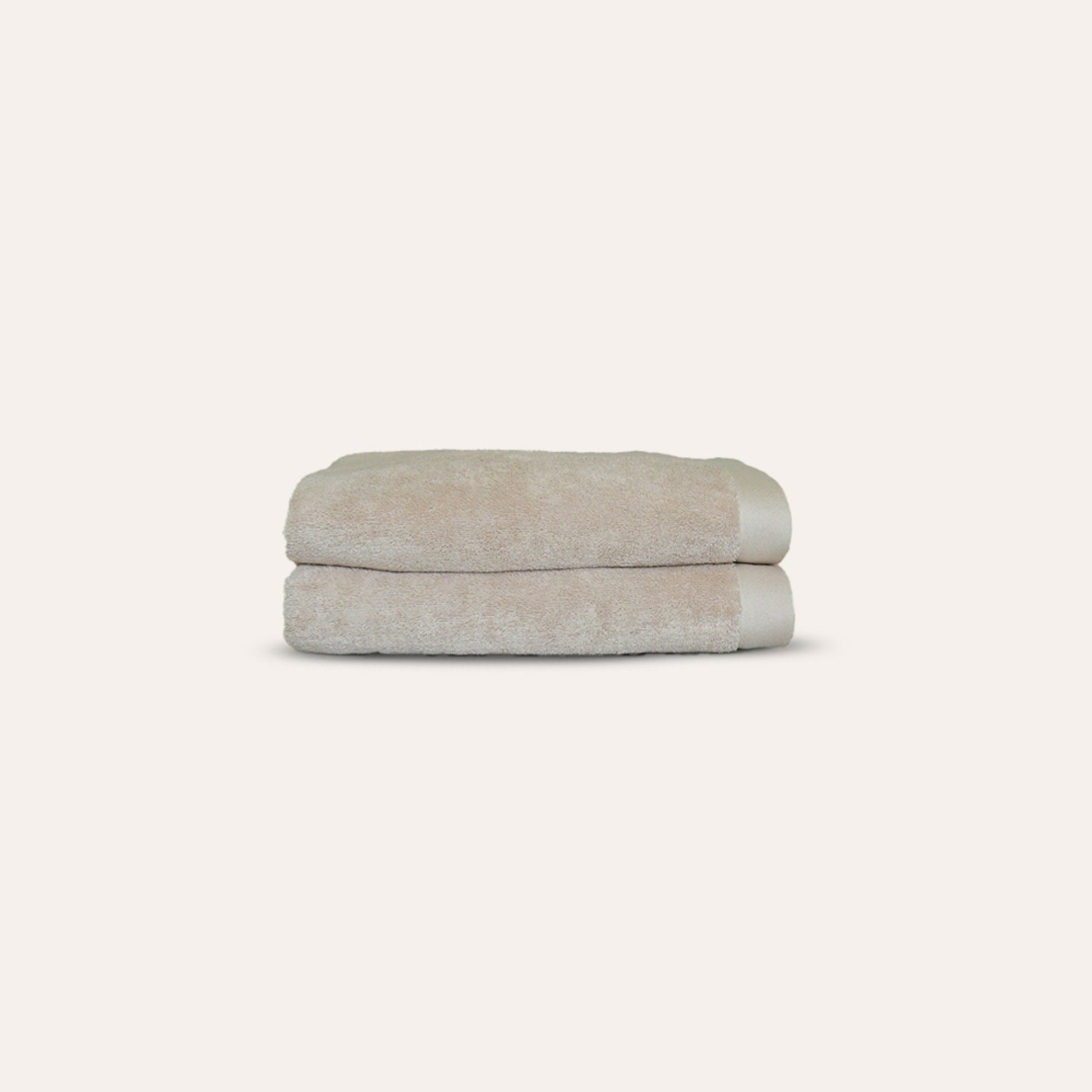 Oasis Hand Towels Pair in Flax