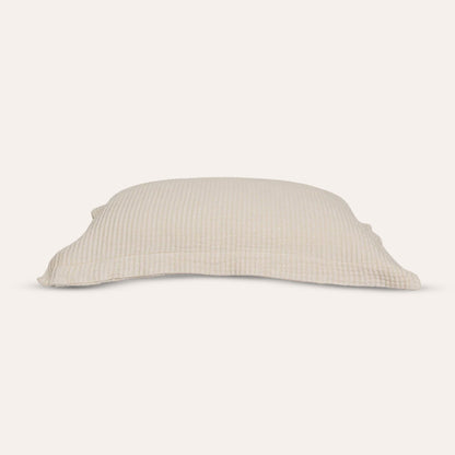 Murmur Euro Sham - in Flax