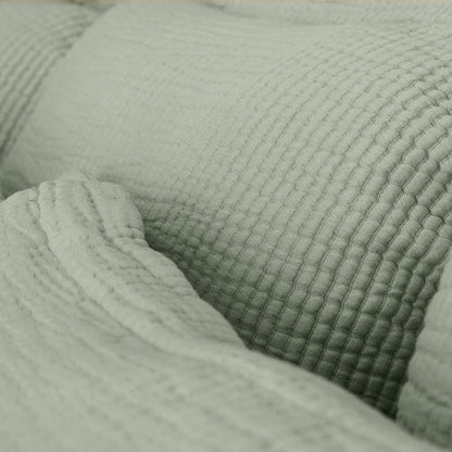 Murmur Pillow Sham - in Sage - King
