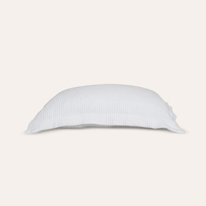 Murmur Pillow Sham - in White - King