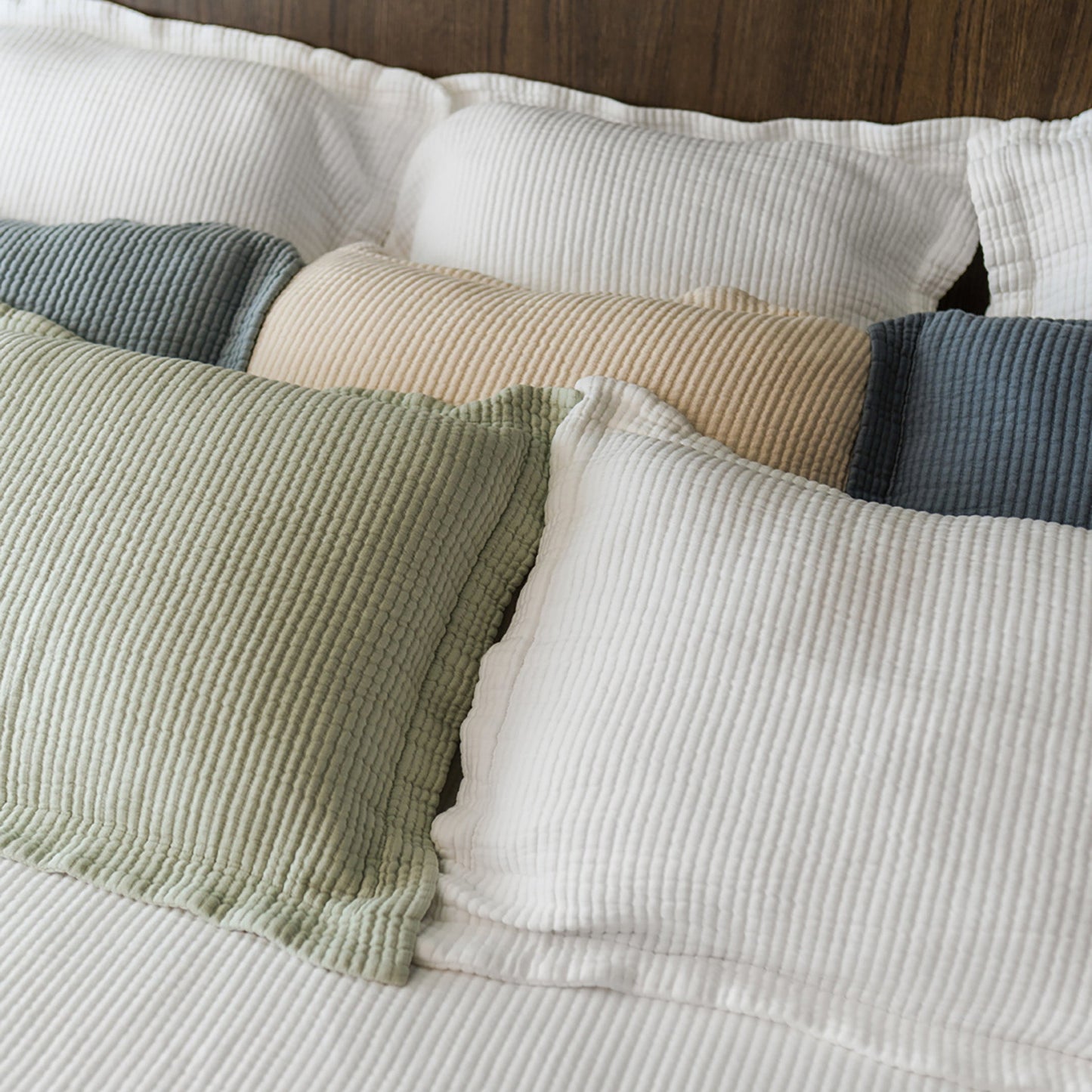 Murmur Pillow Sham - in White - Standard