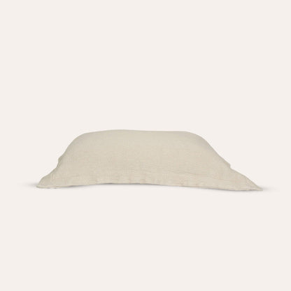 Waves Euro Sham - in Flax
