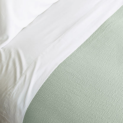Waves Quilt - in Sage - Full/Queen