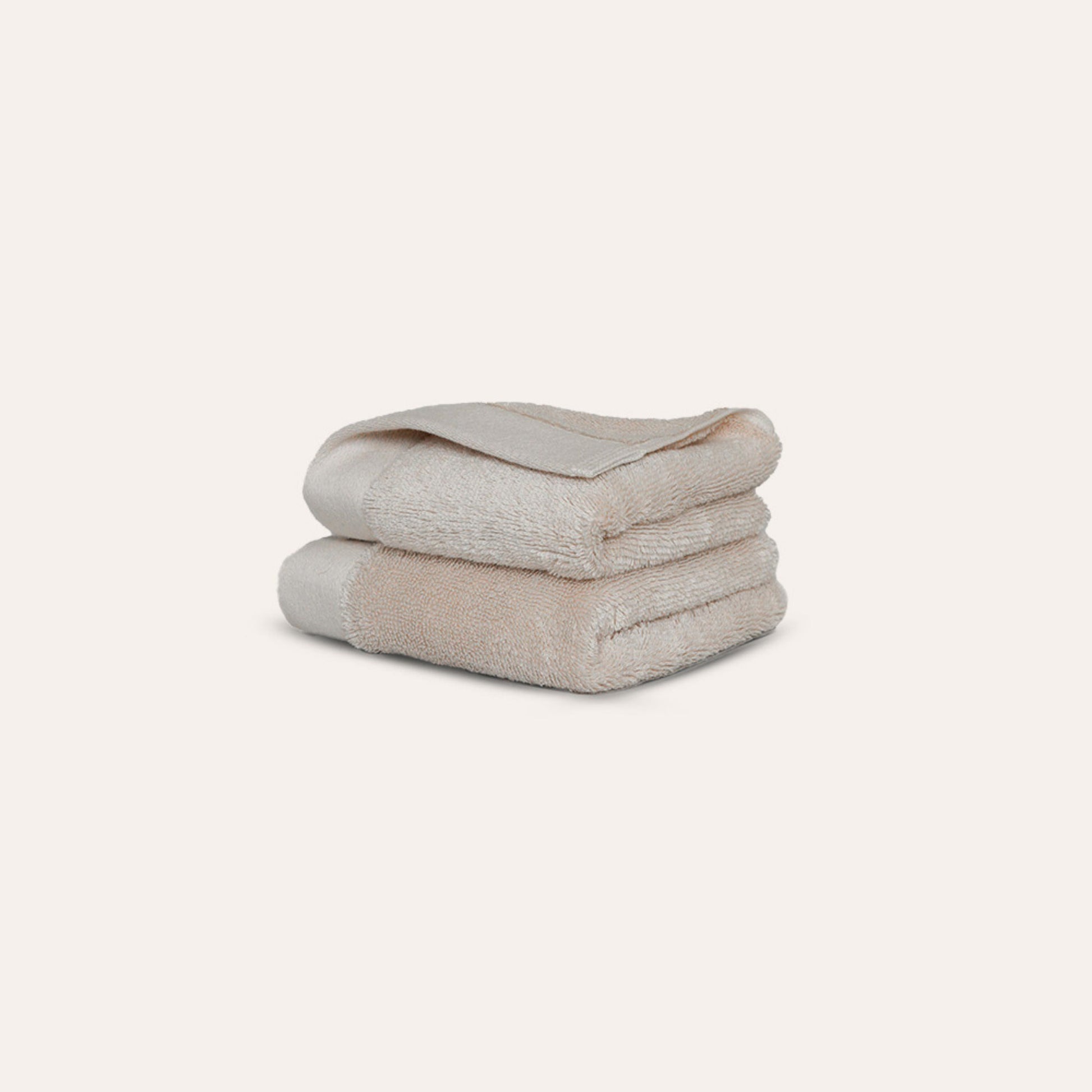 Oasis Washcloths Pair in Flax