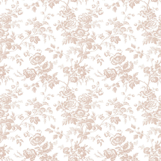 Anemone Toile Wallpaper
