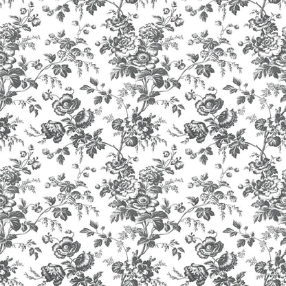 Anemone Toile Wallpaper