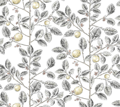 Limoncello Toile Wallpaper