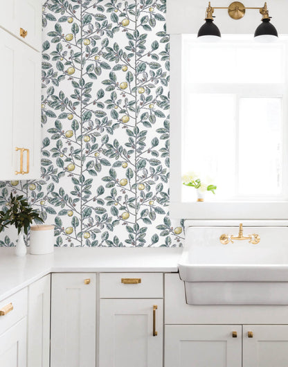 Limoncello Toile Wallpaper