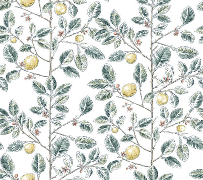 Limoncello Toile Wallpaper