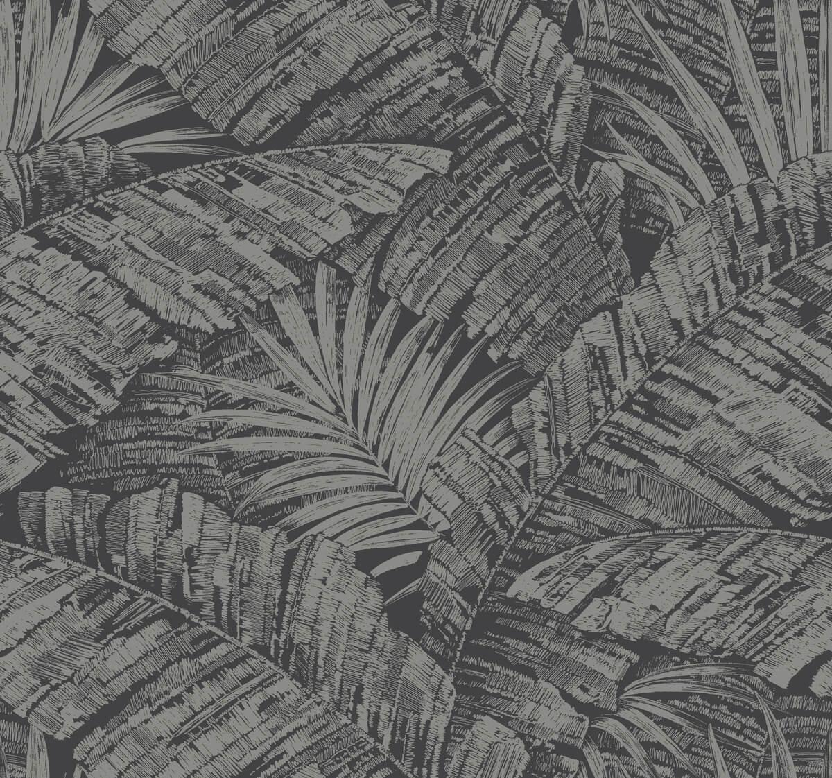 Palm Cove Toile Wallpaper
